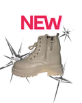 Funky Doll Boots White