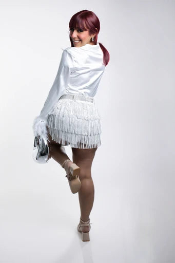 ❤️‍🔥 Shimmer Queen Skirt